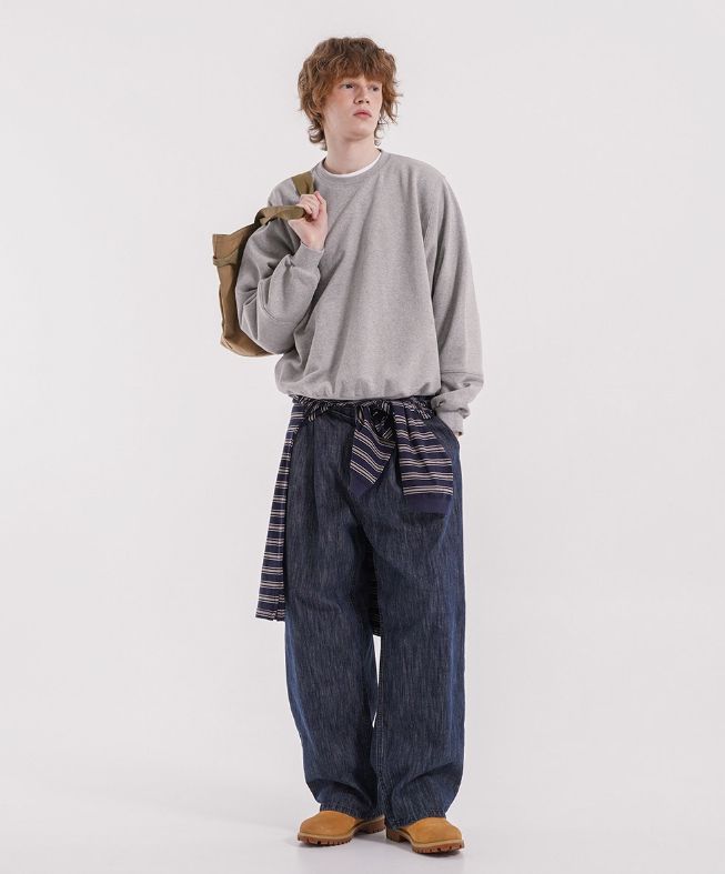 26FW★ Round Balloon Crop Sweatshirt