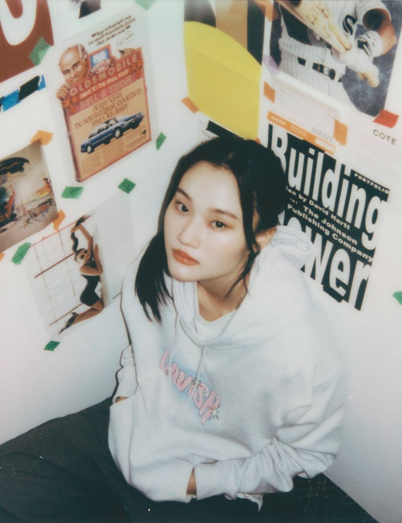 WAVY LOGO HOODIE BLACK(CV2CFUM407A)
