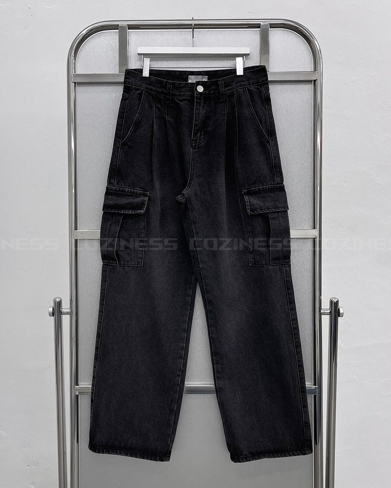AZ - Y cargo denim (S ~ L)