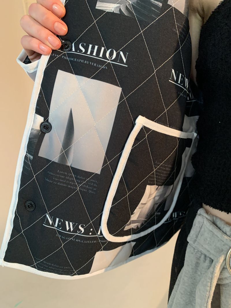 MAGAZINE QUILTING JACKET