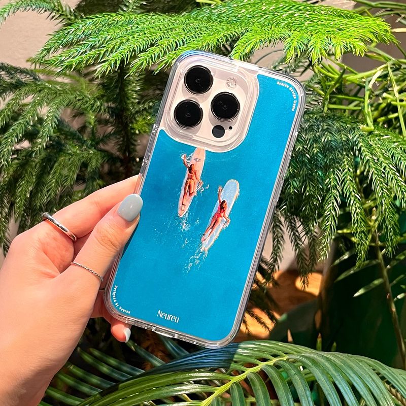 Surfing Girls Case (Jelly Hard)