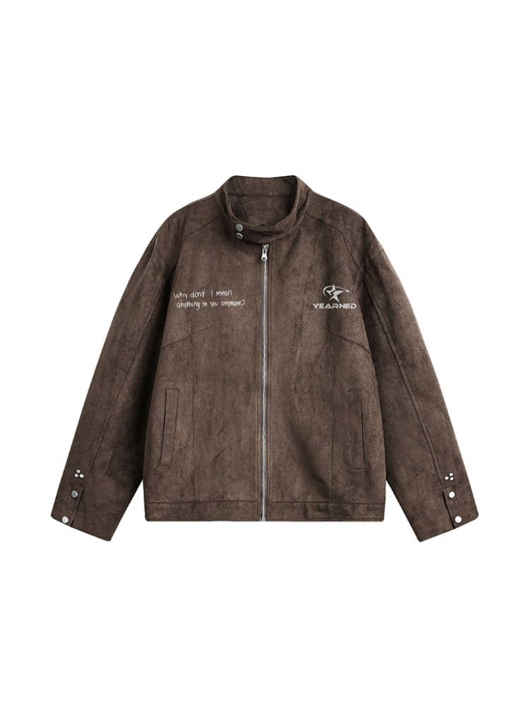 Cozy&Kitsch（コージーアンドキッチ）の「Mocha Vintage Suede Jacket 233317152（Jackets/Outerwear）」