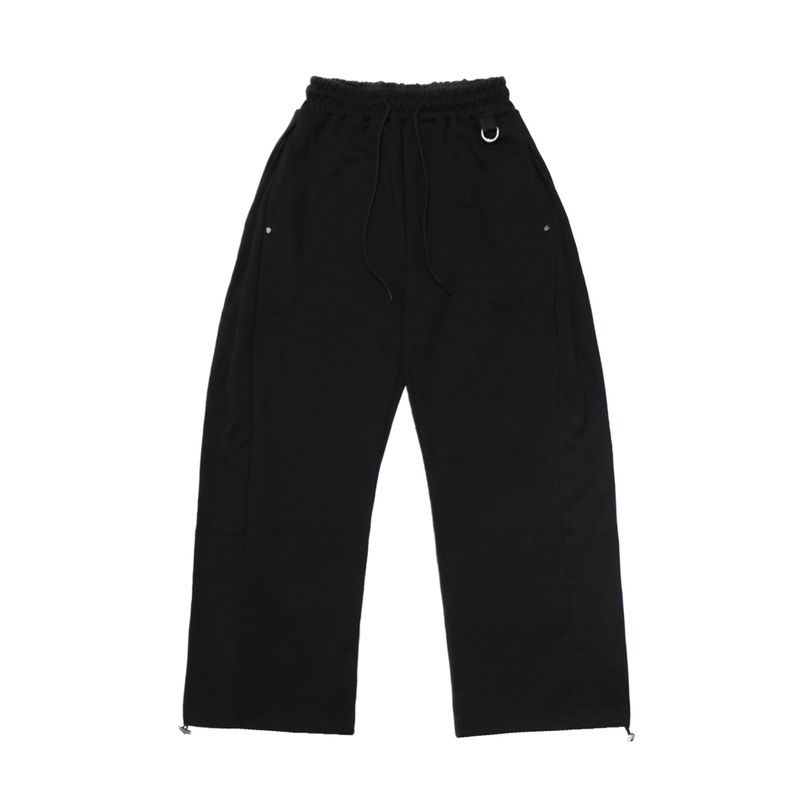RUNDS（ランド）の「keyring side tuck sweat pants (black)（Pants）」