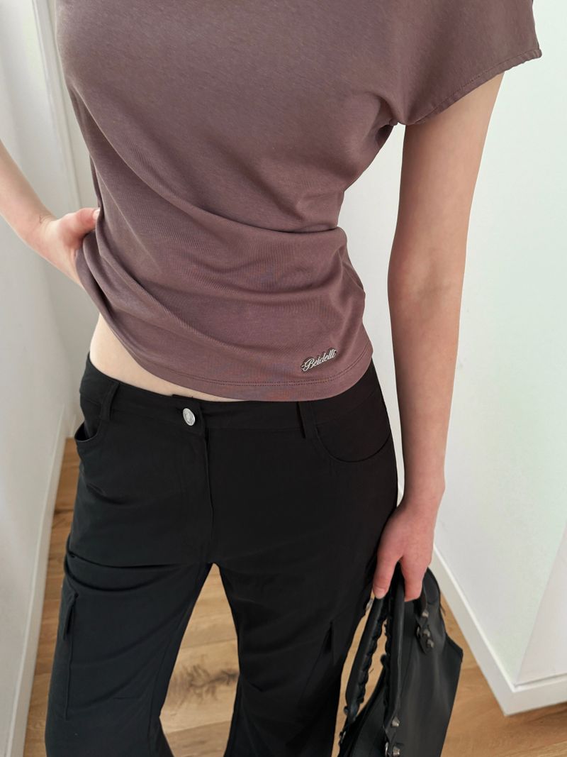 [ORIGINAL] Kanto Nylon Bootcut Cargo Pants