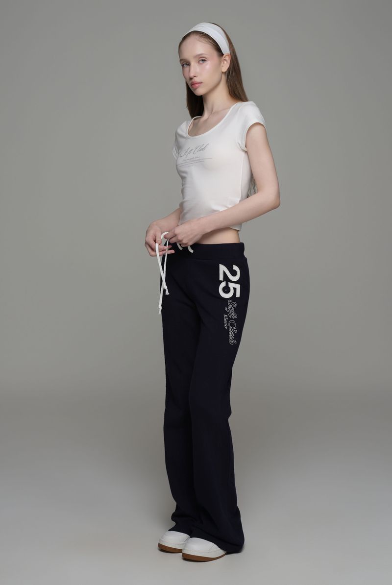Soft Club signature top, Ivory