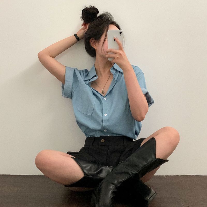 Pleated Mini Skort