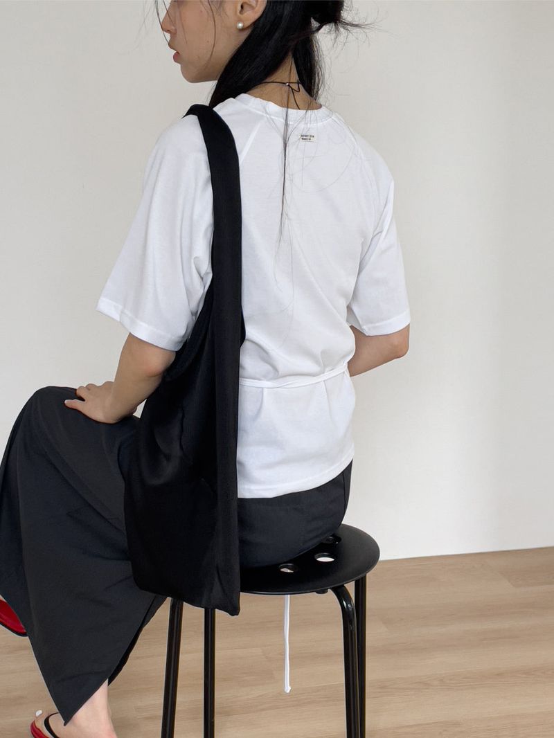 Pleated Eco Shoulder Bag