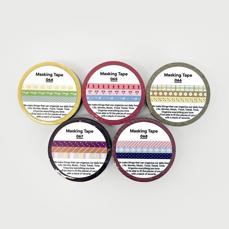 oab masking tape 064-068 set