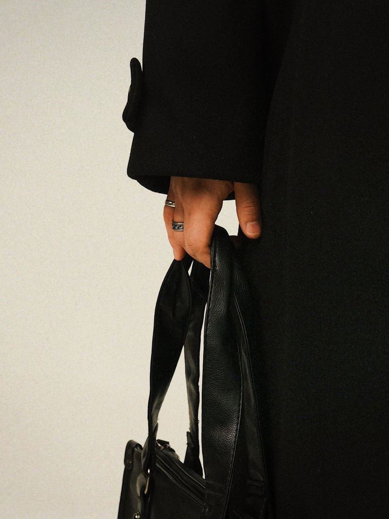 PE Leather Pocket Hand/Shoulder Bag