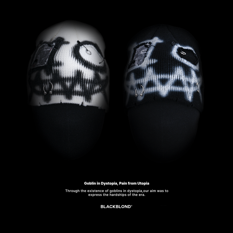 BBD Goblin Graffiti Custom Beanie (Black)