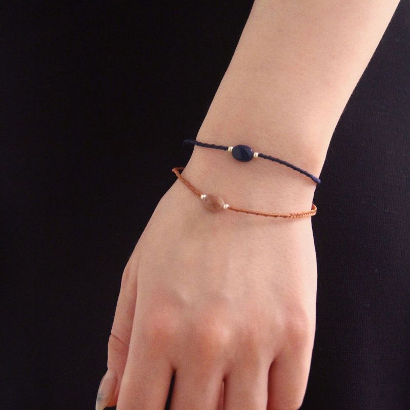 [CCNMADE] Eggring Gemstone Bracelet