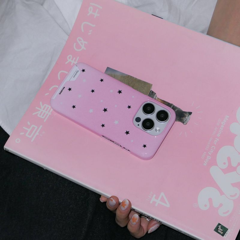 nullbieve（ヌルビーブ）の「スターリーナイトハードケース. ダーティーピンク（スマホグッズ/小物）」