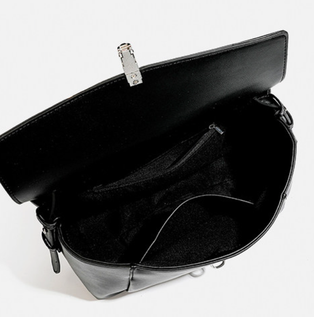 Rielle Flap Lock Shoulder Bag