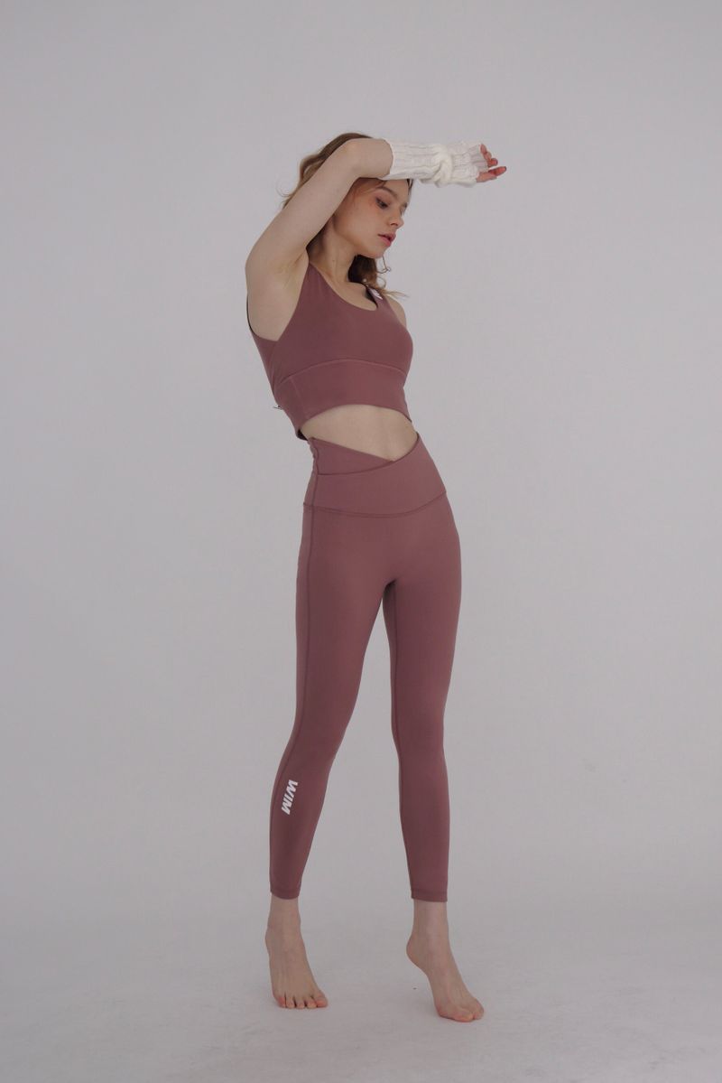 WIM(ダブリューアイエム)の「DOUBLELAP LEGGINGS- mauve pink(Pants)」