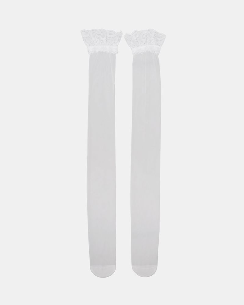 Lehi Lace Knee-High Socks