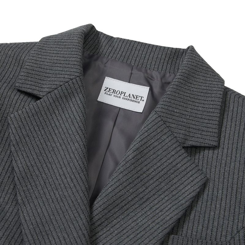 テーラードミニジャケット / Taylor Mini Jacket Dress [GREY]