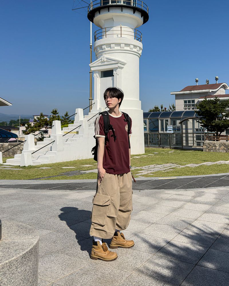 Jorbic 3D Cargo Bermuda Pants