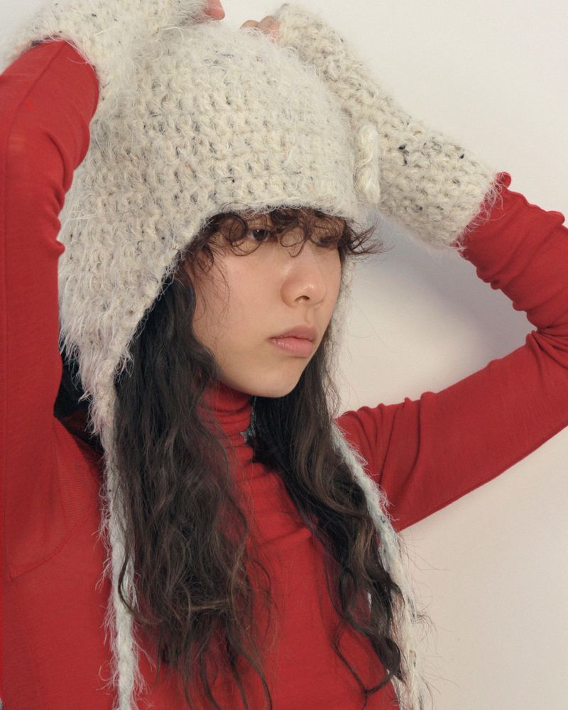 Hairy Earflap Beanie