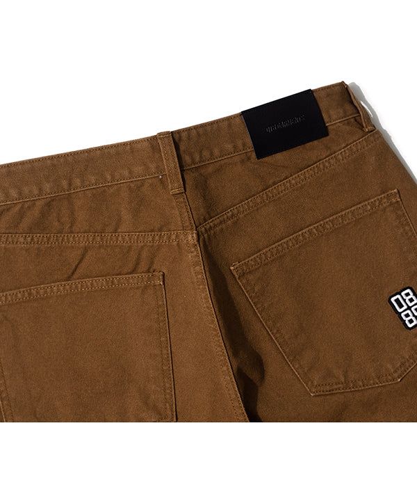 LB Oxford Wide Bermuda Shorts (Brown)