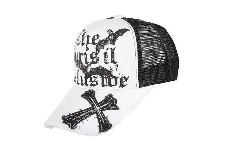 No.9631 cross VTG mesh CAP (4color)