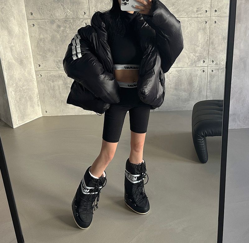 [UNISEX] Track overfit wellon padded jacket