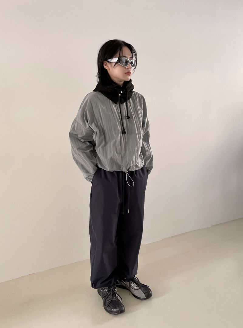 Wearable patch round pants