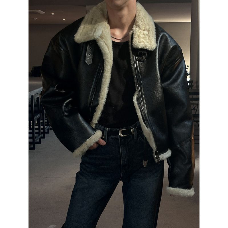 LAURANT（ロラン）の「[F/W] Leather crop mustang（Jackets/Outerwear）」