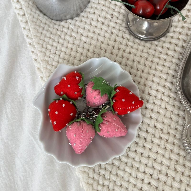 [soft keyring] shining berry (red)