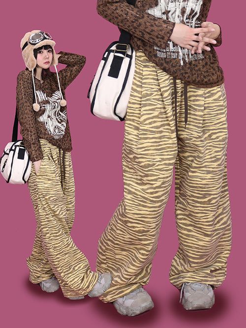 KUO（クーオ）の「zebra banding pants - yellow（Pants）」