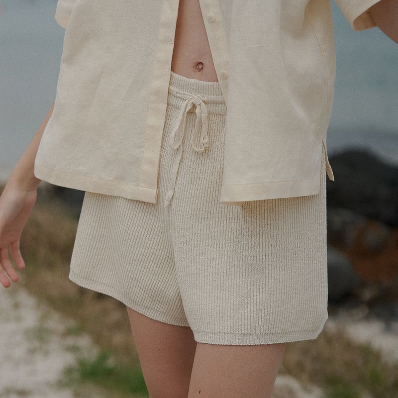 URAGO（ユラゴ）の「Jerry kint half pants（Pants）」