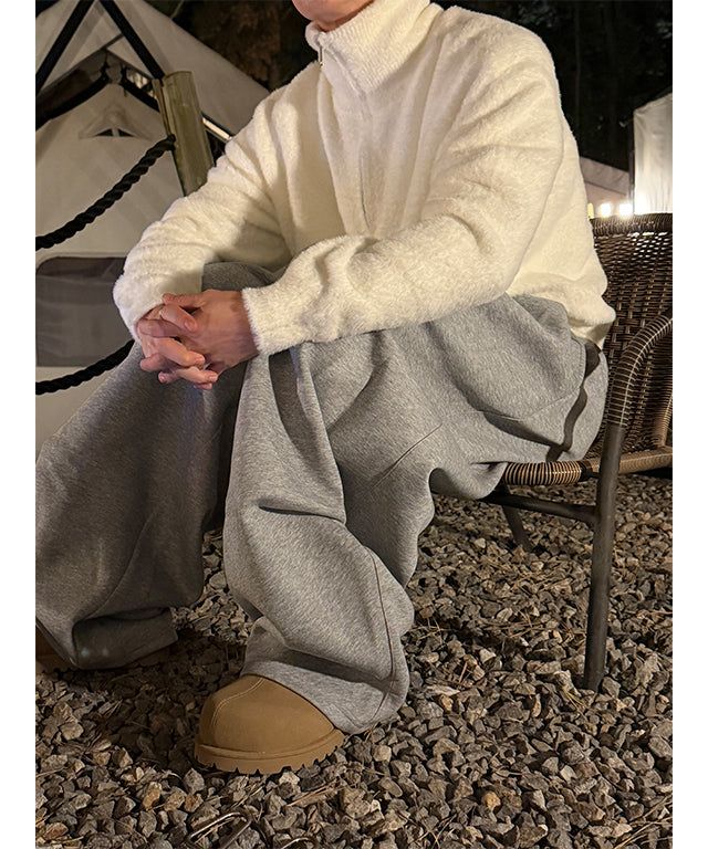 [Unisex] Half tuck sweat pants(2color)