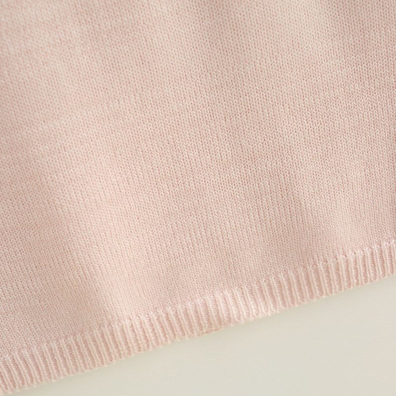Celly Ribbon Short Sleeve Knit