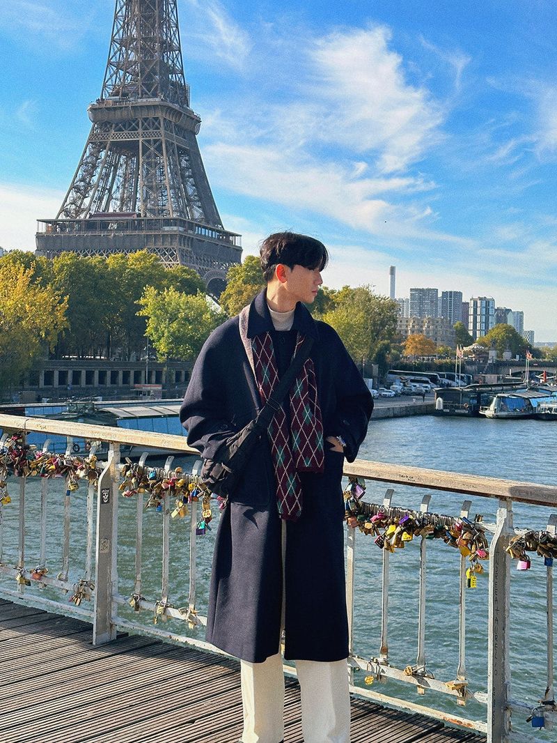 ASCLO Hidden Pocket Wool Coat (3color)