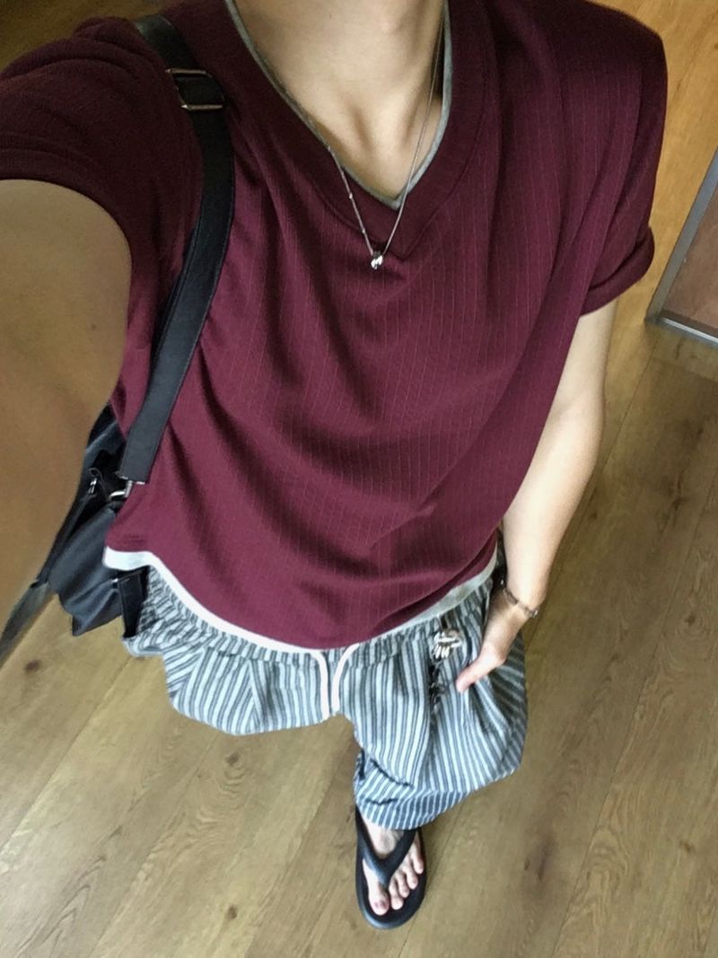 Souraker Two Tuck Stripe Pants 3C