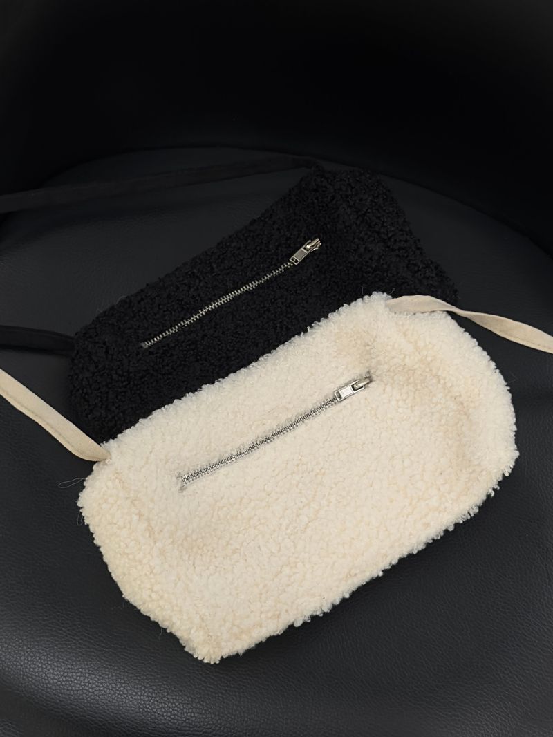 boucle strap mini belt bag (2color)