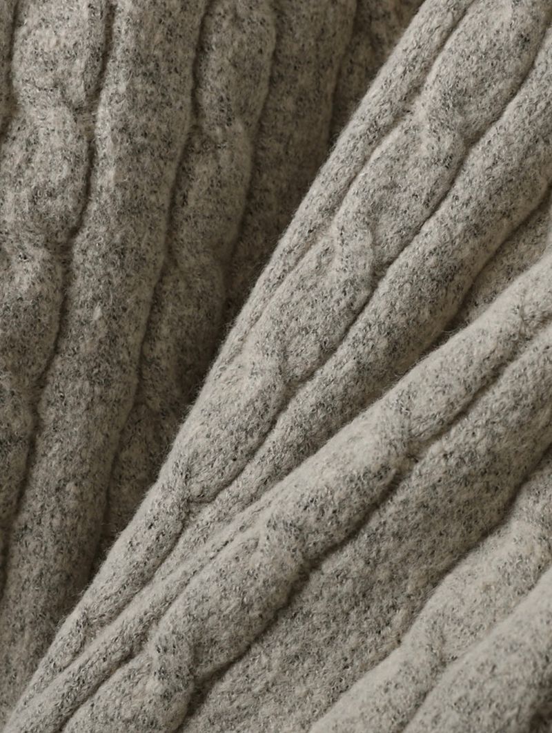 noi round button knit