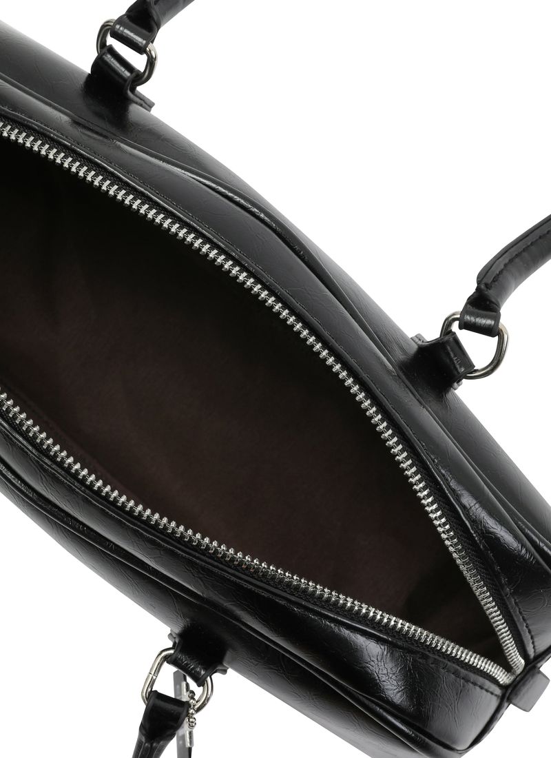 ROMA CRACK KEYRING BOWLING BAG (Black,Ivory,Silver)