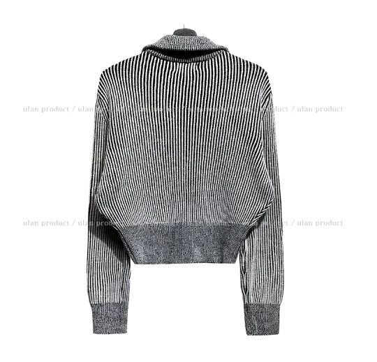 Doa Two Way Knit Zip-up