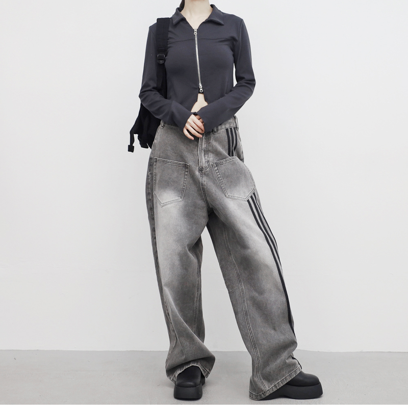NONCODE（ノンコード）の「(Unisex) Bessina Rivers Three-line Pants（Pants）」