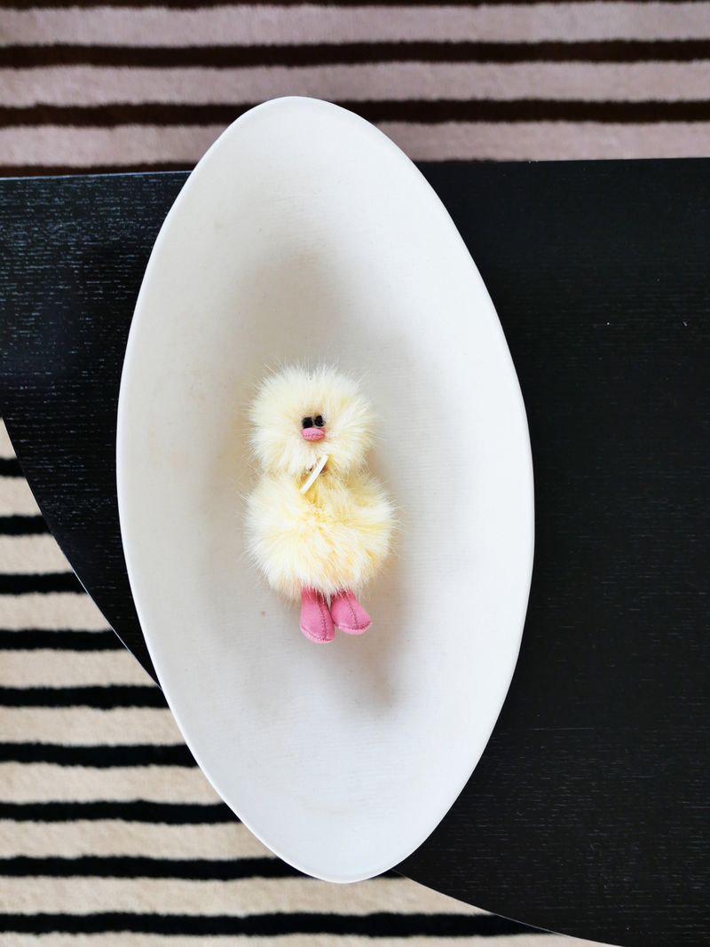 Cosymosy Mini Bird Keyring - Lemon
