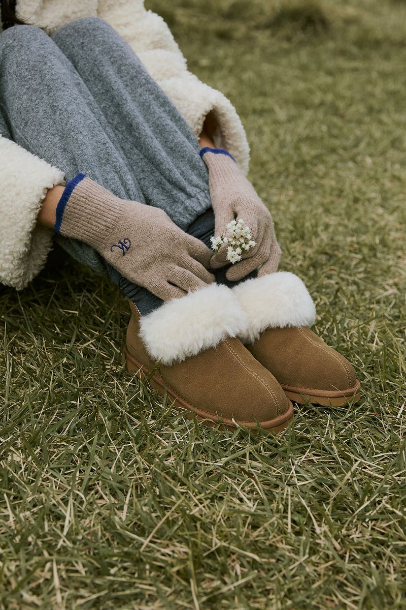 Toasty Fur Shoes - Chestnut