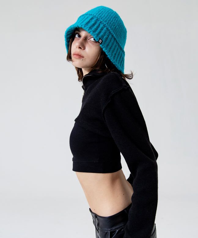 ALPACA WOOL LOOSE BEANIE