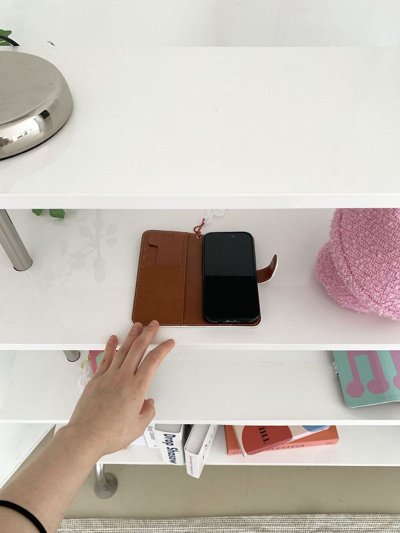 [walletcase] pinkmusicnote