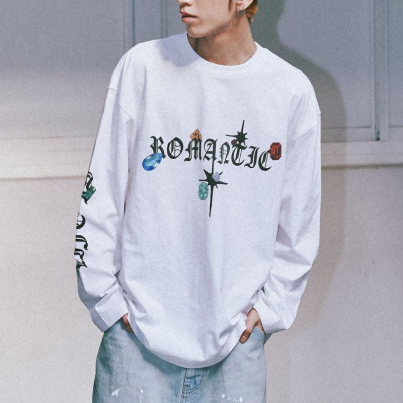 ROMANTIC CROWN（ロマンティッククラウン）の「バロックロングスリーブTシャツ（トップス）」