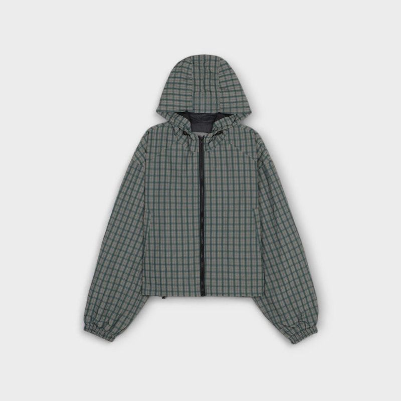 3 TAP Moif Crop Wind Breaker (2color)