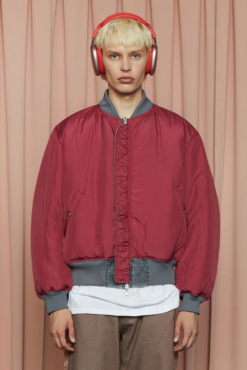 PIGMENT MA-1 JUMPER / CHARCOAL