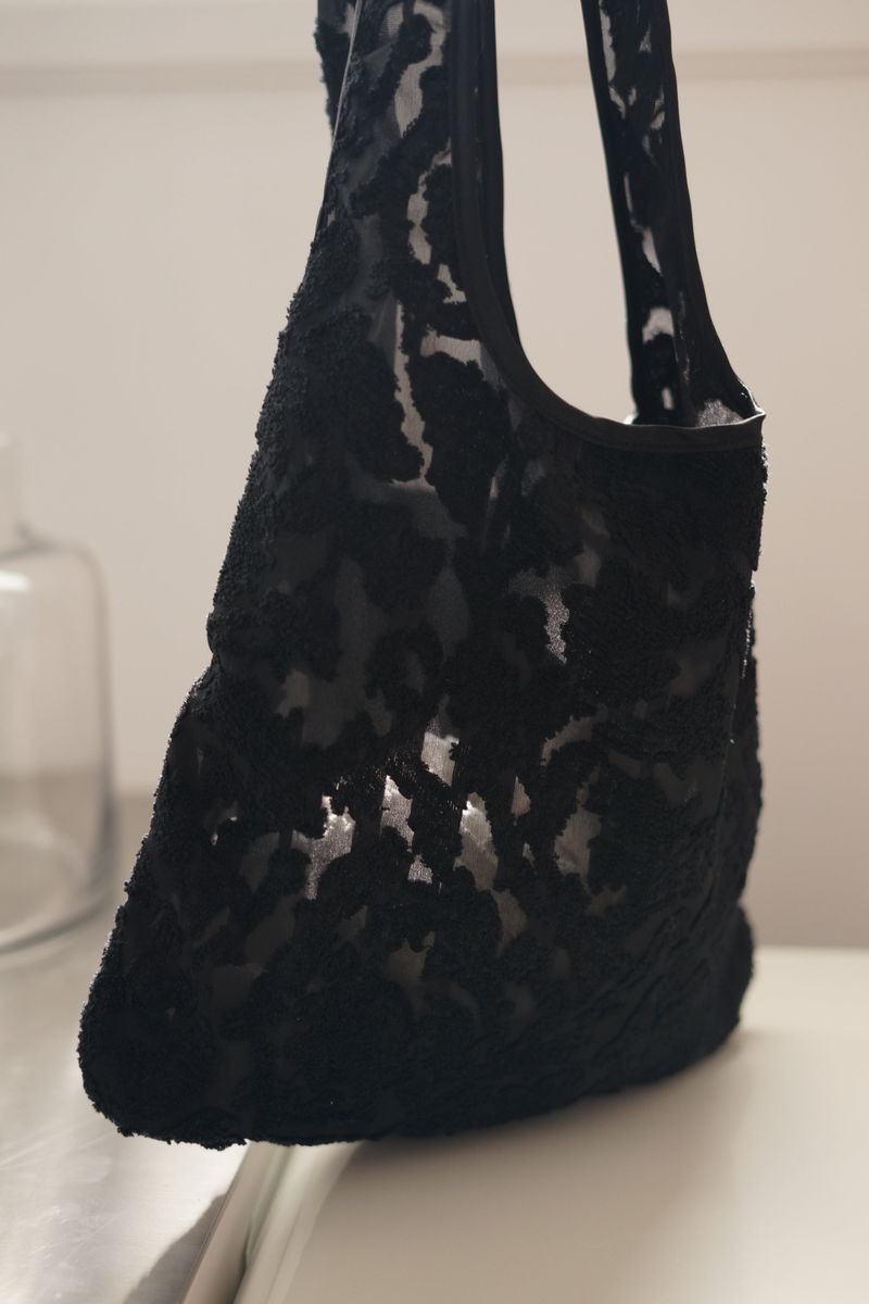 lace bag_black