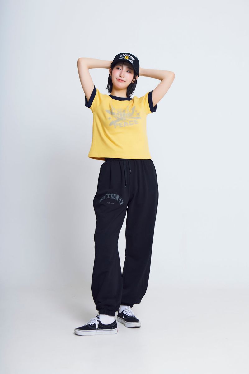 castela sweat jogger pants_black