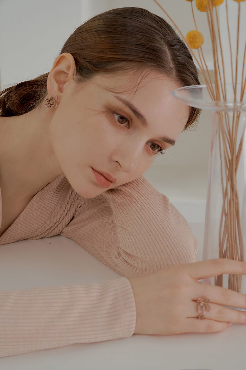 Rose Blossom Open Ring