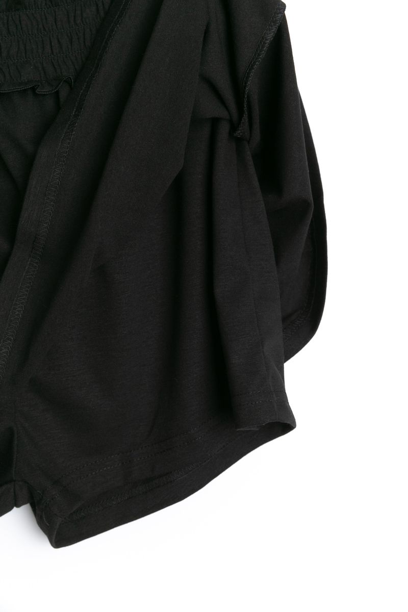 button shirring short skirt pants(2colors)